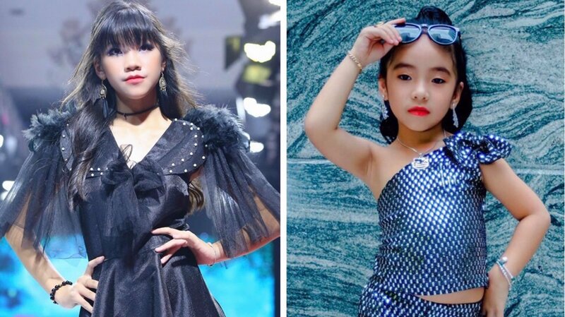 Mê mẩn với thần thái đỉnh cao của cặp đôi mẫu nhí: Phùng Phạm Ngọc Tiên và Lưu Bảo Ngọc